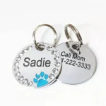 Dog Tag Personalized Pet Puppy Cat ID Tag Engraved Custom Dog Collar Accessories Customized Address Name Tag for Dogs Cats - Image 5