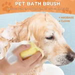 New Bath Massage Brush Bathroom Multifunctional Puppy Big Dog Cat Soft Safety Silicone Pet Accessories for Dogs Cats Tools - Image 6