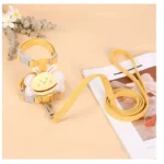 Cat Harness Leash Collar Set Adjustable Cartoon Bee Double Layer Dog Harness for Small Medium Pet Collar Leash Outdoor Walking - Image 6