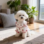 Cute Print Dog Clothes Summer Pet Shirt for Small Dogs Cats Ruffle Collar Puppy T-Shirt Teddy Bichon Pomeranian Apparel Outfits - Image 2