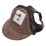 Dog Hat Large Dogs Dog Sunscreen Hat Baseball Cap Outdoor Sports Hat with Ear Holes Adjustable Pet Hat for Small and Medium Dog - Image 8
