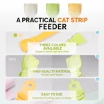1/3PCS Cat Strip Feeder Spoon Long Handle Lickable Wet Cat Treat Feeder Squeeze Dispense Feeding Tool for Cats and Kittens - Image 5