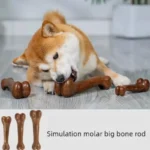 Natural Non-Toxic Indestructible Dog Bone Chew Toy Anti-Bite Puppy Teething Chew Toy for Small Medium Large Dogs Pet Chewbone - Image 5
