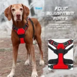 No Pull Harness Front Clip para cão grande, Heavy Duty, reflexivo, fácil controle, alça, andando - Image 2