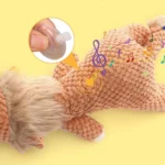 Large Dog Toy Bite-Resistant Sound Plush Toy Lion Wolf Elephant Cartoon Pet Toy Squeaky Dog Toy For Small & Medium Dogs - Image 4