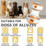 Interactive Dog Treat Dispenser Toy Dog Puzzle Rolling Leak Food Ball Toy Durable Chew Tooth Healthy Ball Suitable for All Breed - Image 3