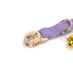 Personalized Engraved Cat Collar Adjustable Size Metal Buckle with Bell Custom Pet Name and Telephone Number - Image 6
