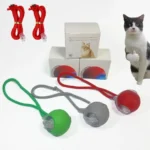 1~3pcs Cat Interactive Ball Toy Automatic Rolling Ball Tail Rechargeable Smart Pet Electric Toy Dog Cat Training Imitate Mouse - Image 6
