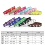 Custom Cat Dog Collar Personalized Rhinestone Puppy Collars Adjustable Letter Crown Charm Name Dog Necklace Chihuahua Id Collar - Image 5