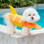 Pet Swimming Life Jacket Safety Vest For Dogs Swim Adjustable in Pool Surfing Drifting Dog Clothes Life Rescue Vest With Tail - Image 7