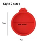 3 In 1 Reusable Food Storage Keep Fresh Tin Cover Cans Cap Pet Can Box Cover Silicone Can Lid Hot Kitchen Supply Mould Proof Hot - Image 6