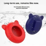 For Airtag Cat Collar Holder Small Air Tag Cat Collar Holder Silicone Case Cover for Cat Dog Pet Collar Harness Loop Supplies - Image 3
