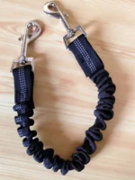 Elasticity Dog Leash Extend Rope Double Clips Buffer Nylon Harness 2.5cm Wide Suitable for Middle Large Dogs Puppy - Image 3