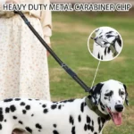 Reflective Shock Absorbing Pet Leashes with Car Seatbelt for Large Dogs Heavy Duty Tactical Bungee Dog Leash No Pull Dog Leash - Image 4