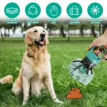 Portable Dog Pooper Scooper Outdoor Pet Waste Pick-up Cleaner Built-in Garbage Bag Handheld Pet Poop Grabber No Touch Design - Image 7