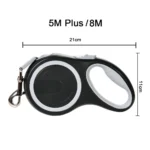 Retractable Big Dog Leash for Small Large Dogs 5M 8M Automatic Adjustable Pet Extendable Strap Yorkie Puppy Lead Rope Supplies - Image 7