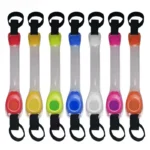 Night running pet dog safety harness collar for preventing loss. Multi-color pendant. Waterproof outdoor warning LED flashing li - Image 7