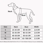 H-shaped Dog Harness,adjustable Explosion-proof Punching Dog Harness for Small Medium and Large Dogs for Training and Running - Image 6
