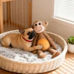 Durable Long-Legged Monkey Squeaky Plush Dog Toy, Bite Proof Interactive Toy for Aggressive Chewers, Training Toy for All Size - Image 4