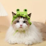 Cat Hats Elastic Cute Puppy Kittens Hat Headwear Photo Shoot Props Cat Accessories - Image 5