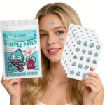 20/80PCS HANGYODON Cartoon hydrocolloid acne patch - facial decorative sticker - covers blemishes and acne scars. - Image 3