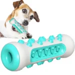 Dog Chew Bone Toy Molar Stick Teeth Cleaning Leak Food Design Self Play Interactive Pet Toy For All Breeds Dogs Relieve Boredom