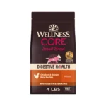 CORE Digestive Health Small Breed Adult Dry Dog Food, Wholesome Grain Kibble, Sensitive Stomach, Natural, High Protein, Chicken