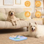 Interactive Dog Puzzle Toys Plastic Treat Dispensing Slow Feeder with Non Slip Base Dog Mental Stimulation Toys Pet Supplies - Image 6