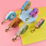 Valentine's Day and New Year Gifts for Dog Lovely Pet Traction Rope Double-Sided Printing Pet Dog And Cat