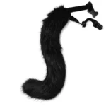 New! high quality For Props Cat Fox Plush Tails Role Play Halloween PartyAccessories Anime Animal Tail Cosplay Costumes - Image 3
