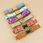 Valentine's Day and New Year Gifts For Medium Dog And Small Dog Cute Pet Collar Double Sided Printed Pet Dog And Cat Collar