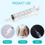Plastic Reusable Nutrient Syringe 60ml 100ml Measuring Liquid Glue Health Without Needle For Water Refilling Animal Food Feeding - Image 3