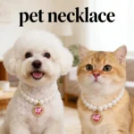 Arrival Cat Collar Cute Exquisite Pearl Necklace High Simulation Pearls Adjustable Pet Neck Decoration Summer Fashion Accessorie