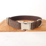 Personalized Dog Collar Customized Pet Collars Free Engraving ID Name Tag Pet Accessory Thick Suit Fiber Puppy Collar Leash - Image 2