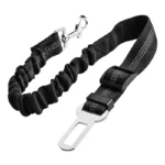Popular new reflective dog car seat belts with shock absorption function adjustable length pet car seat belts