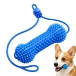Pets Dog Chew Toys Dog Toothbrushing Toy Suction Cup Pull Rope Dental Chew Stick Rubber Teeth Cleaning Toy Interactive Toys