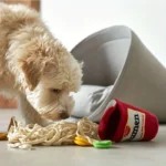 Dog puzzle toys, interactive and rich small and medium-sized dog hide and seek toys, dog sniffing food toys - Image 5