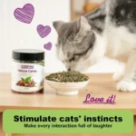 Cat Crack Catnip 100% Natural Safe & Non-Addictive Catnip Treats Used to Supplement Catnip Toys, Catnip Spray, & Cat Accessories - Image 4