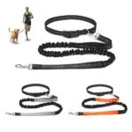 Hand Free Dog Leash for Pet Walking Running Jogging Adjustable Dog leash Waist Belt Chest Strap Traction Rope Dog Accessories