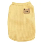 Waffle-Knit Dog Clothes Lightweight & Breathable Pet Sleeveless Tee Shirt Easy To Clean Puppy Outfit for Summer Outdoor Walking - Image 6