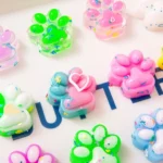 10-30Pcs Mini Cute Cat Claw Plush Pinch Fun Colorful Halloween Christmas Party Pack Fillers for Pressure Reduction Cartoon Style - Image 6