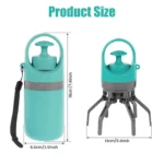 Portable Dog Pooper Scooper Outdoor Pet Waste Pick-up Cleaner Built-in Garbage Bag Handheld Pet Poop Grabber No Touch Design - Image 10