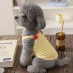 Fashion Dog Vest Suspender Dog Vest Chihuahua Bichon Breathable Thin Shirt Puppy Cat Casual Shirt Summer Pet Costume - Image 5