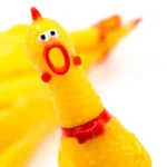 Squeaky Screaming Chicken Toy Squeeze Shrilling Decompression Pet Dog Funny Vent Toy - Image 6