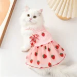 1PC Cute Pet Dog Dress for Small Dogs Thin Puppy Princess Skirt Dog Summer Clothes Chihuahua York Clothing Pet Supplies - Image 3