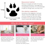 Creative 4PCS/Set Pet Shoes with Adjustable Drawstring Waterproof Puppy Pet Dogs Boots Canvas Breathable Pet Supplies Pets - Image 5