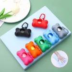 Pet Bin bag dog toilet bag pet cleaning supplies bone type pet garbage container toilet collector - Image 4