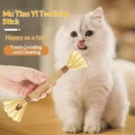 1/2PCS Cat Toys Made Of Wood Knotweed Teething Sticks Insect Galls Raffia Sisal Rope Teeth Cleaning Toys Cat Teasing Sticks - Image 4