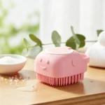 New Bath Massage Brush Bathroom Multifunctional Puppy Big Dog Cat Soft Safety Silicone Pet Accessories for Dogs Cats Tools - Image 3