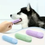 Soft Silicone Dog Toothbrush 360° Finger Toothbrush for Dogs Cats Durable Pet Finger Brush Tooth Cleaning Tool for All Breeds - Image 2